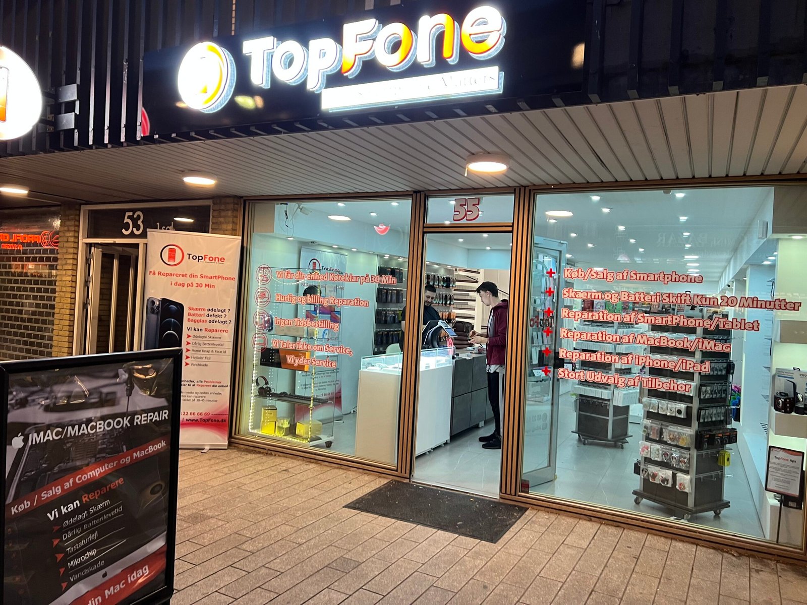 TopFone Stenløse butik